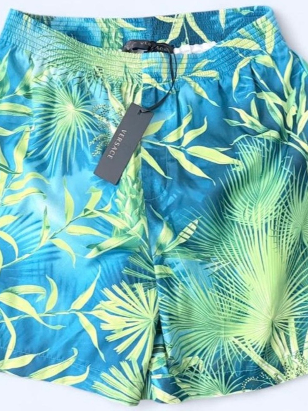 Versace Iconic Jungle Print Shorts (Authentic)